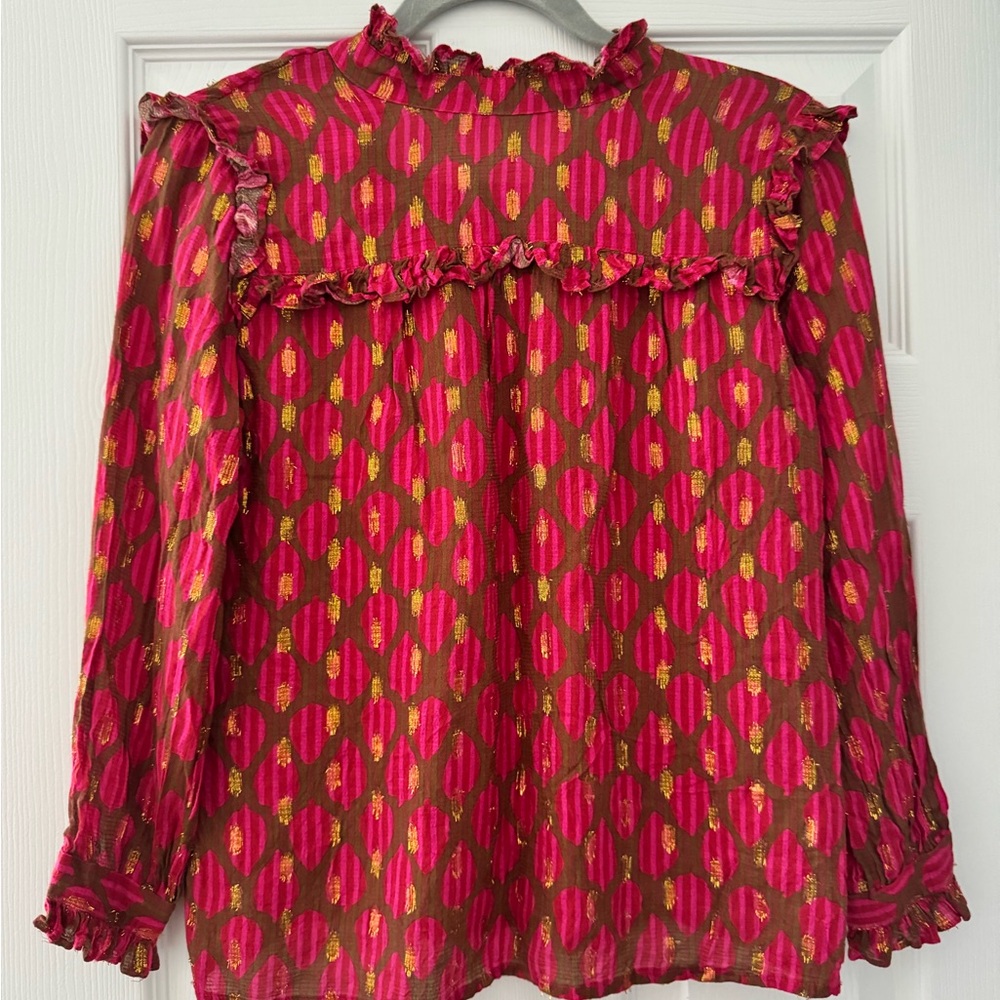 Oliphant Ruffled Blouse